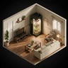 Zestaw do uprawy w namiocie 90x90x200 RQS