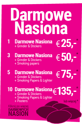 darmowe nasiona konopi